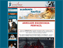 Tablet Screenshot of eguzkijaia.com